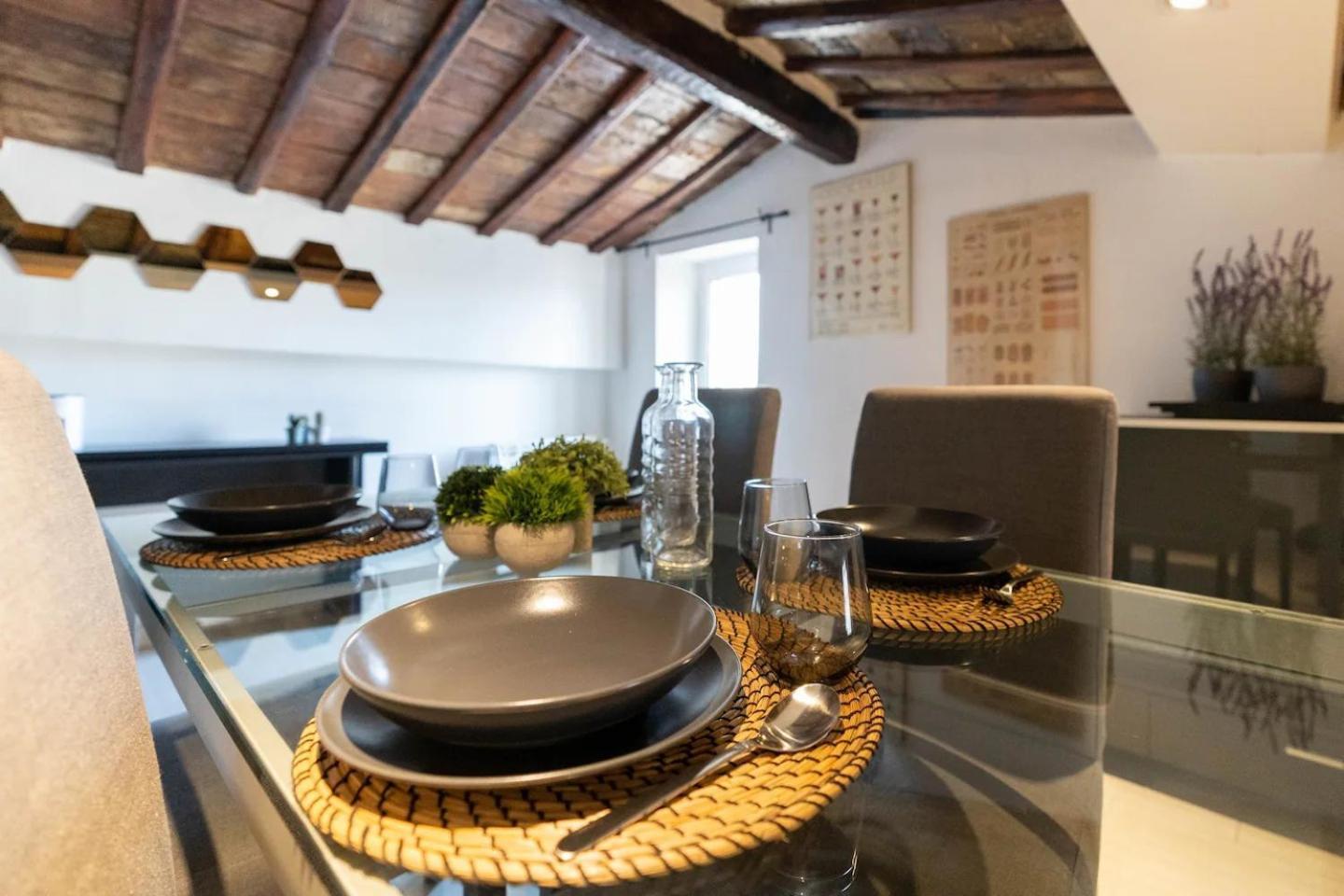 15 Min From Piazza Venezia Skyline Sanctuary In Trastevere Appartement Rome
