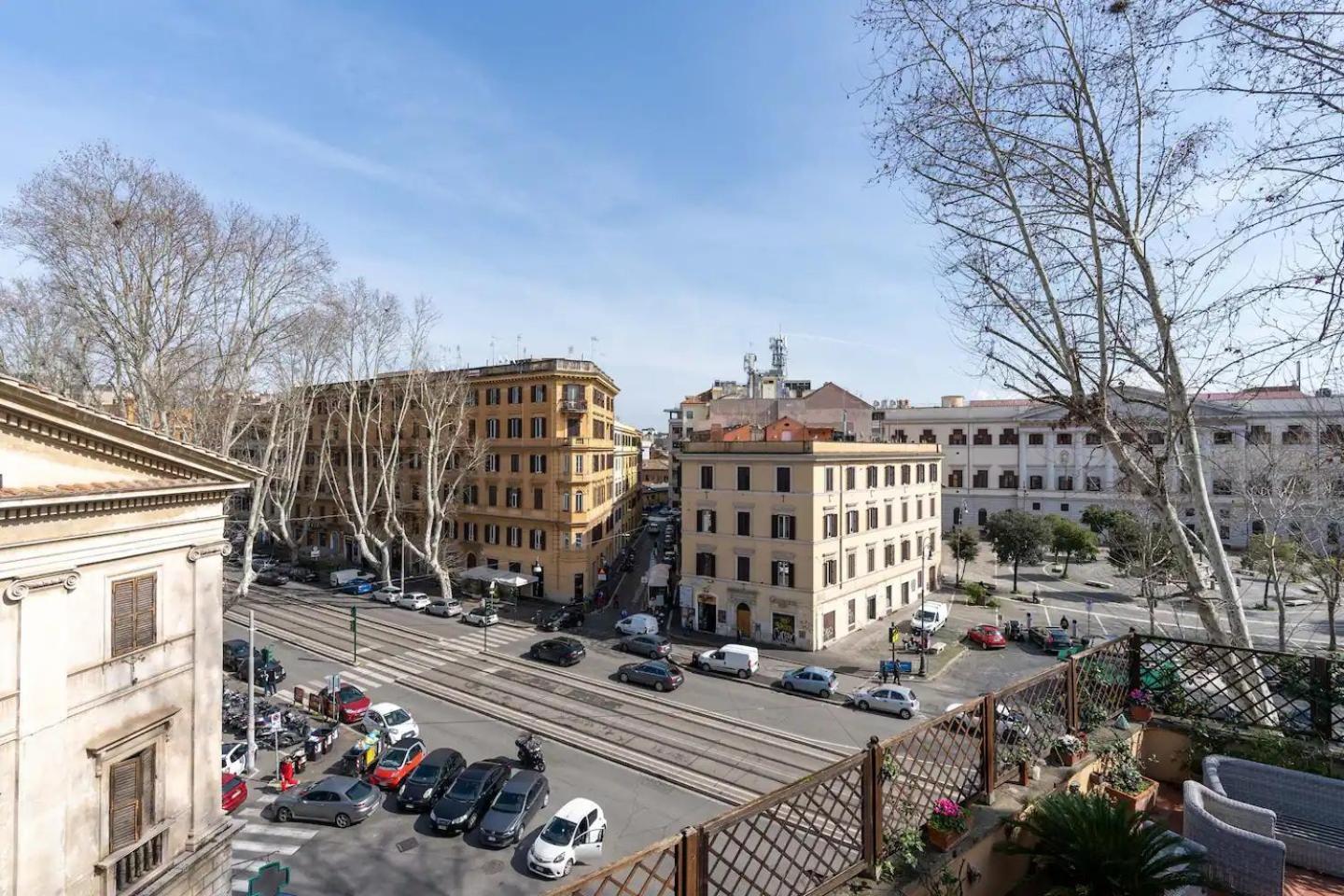 Appartement 15 Min From Piazza Venezia Skyline Sanctuary In Trastevere Rome