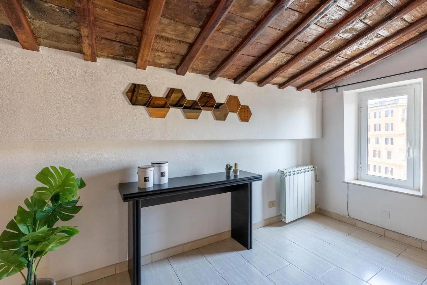 15 Min From Piazza Venezia Skyline Sanctuary In Trastevere Appartement *