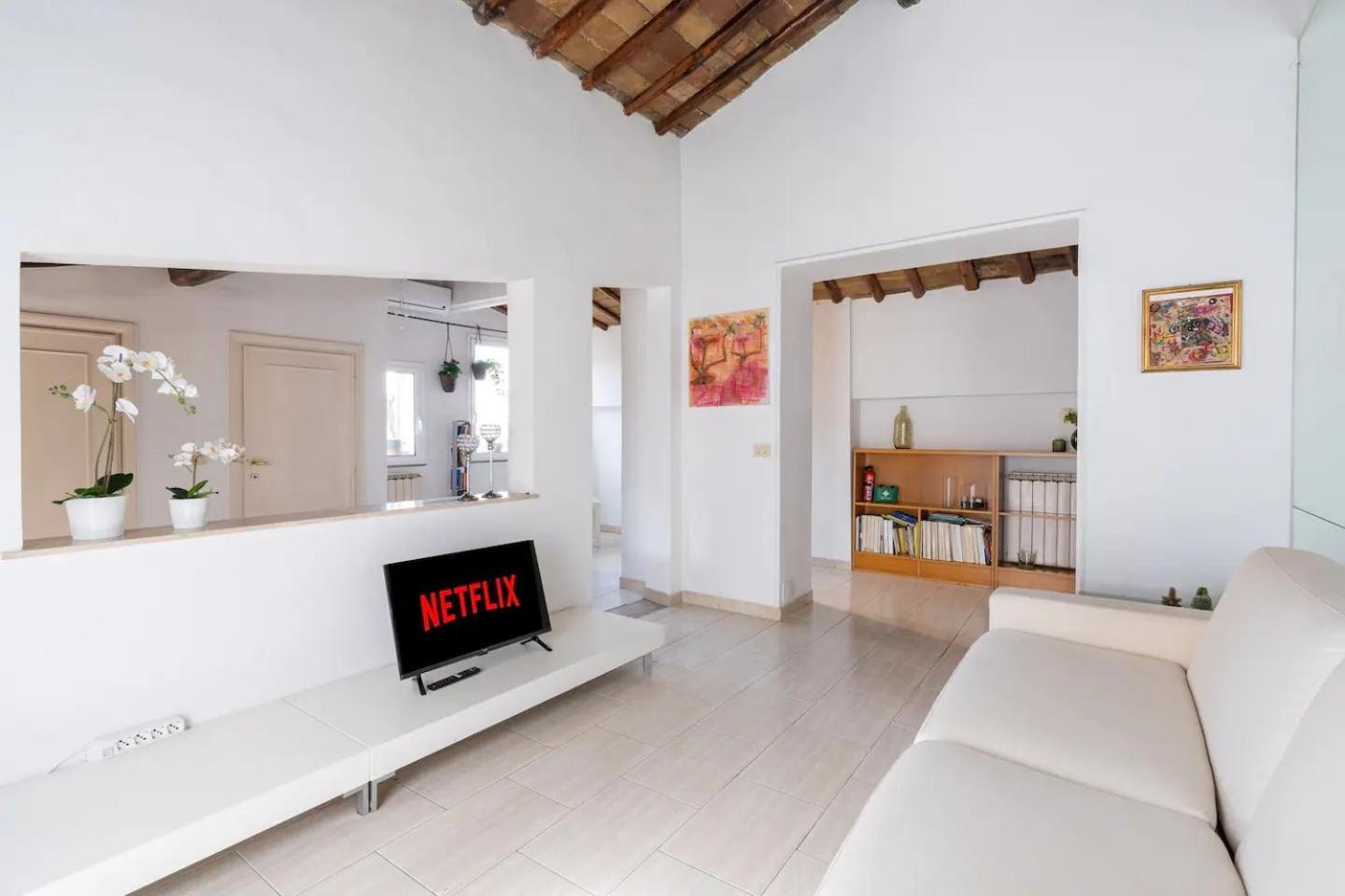 Appartement 15 Min From Piazza Venezia Skyline Sanctuary In Trastevere *