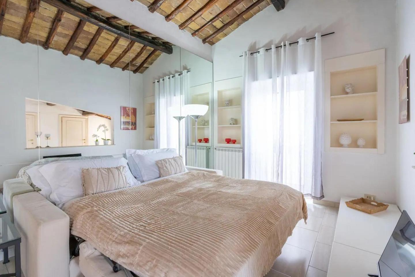 Appartement 15 Min From Piazza Venezia Skyline Sanctuary In Trastevere *