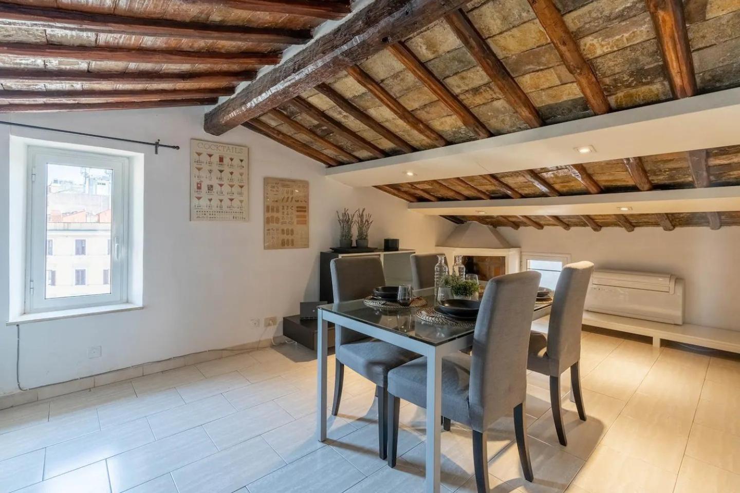 Appartement 15 Min From Piazza Venezia Skyline Sanctuary In Trastevere Rome